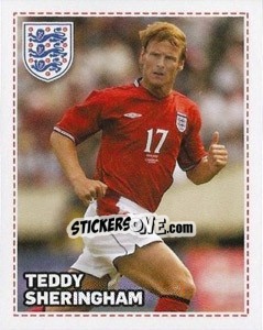 Sticker Teddy Sheringham - England 2012 n. 162 - Topps