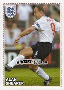 Sticker Alan Shearer - England 2012 - Topps