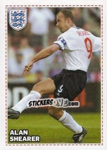 Sticker Alan Shearer - England 2012 n. 163 - Topps