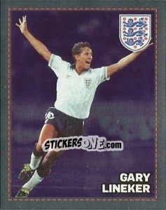Sticker Gary Lineker - England 2012 n. 167 - Topps