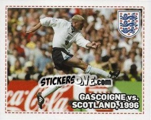 Cromo Gascoigne VS Scotland - England 2012 - Topps