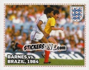 Sticker Barnes VS Brazil - England 2012 n. 172 - Topps