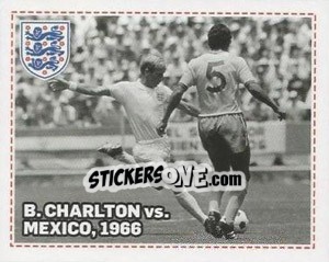 Cromo Charlton VS Mexico - England 2012 - Topps