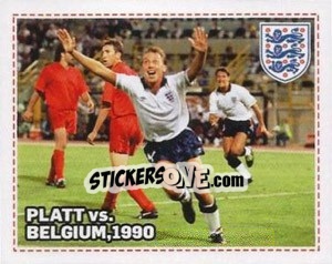 Sticker Platt VS Belgium - England 2012 n. 177 - Topps