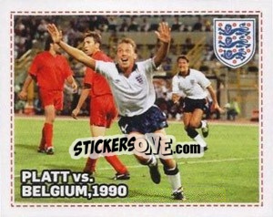 Figurina Platt VS Belgium - England 2012 - Topps