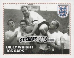 Sticker 105 - Billy Wright - England 2012 - Topps