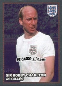 Sticker 49 - Bobby Charlton - England 2012 n. 194 - Topps
