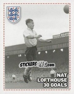 Sticker 30 - Nat Lofthouse - England 2012 - Topps