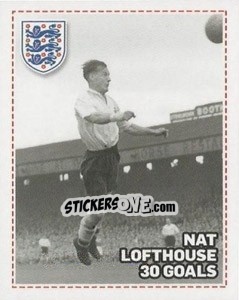 Sticker 30 - Nat Lofthouse - England 2012 n. 198 - Topps