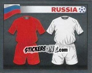 Sticker Russia Kits - England 2012 n. 199 - Topps
