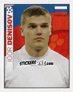 Sticker Igor Denisov - England 2012 - Topps