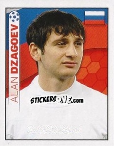Sticker Alan Dzagoev - England 2012 n. 206 - Topps