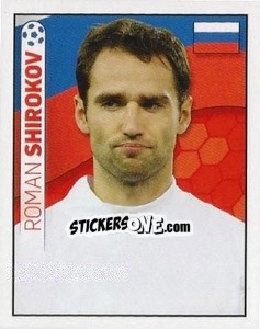 Sticker Roman Shirokov - England 2012 - Topps