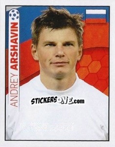 Sticker Andrey Arshavin - England 2012 - Topps