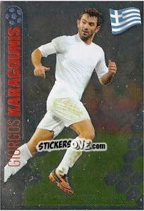 Sticker Star Player: Giorgos Karagounis - England 2012 n. 213 - Topps