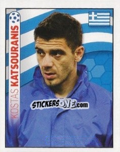 Sticker Kostas Katsouranis - England 2012 n. 215 - Topps