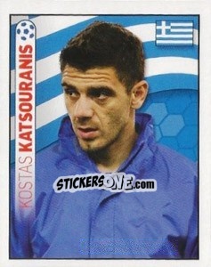 Figurina Kostas Katsouranis - England 2012 - Topps