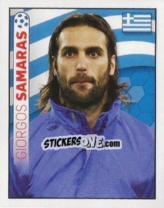 Sticker Georgios Samaras - England 2012 n. 217 - Topps