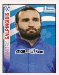 Sticker Dimitris Salpingidis - England 2012 n. 218 - Topps
