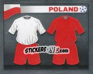 Sticker Poland Kits - England 2012 - Topps