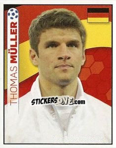 Sticker Thomas Müller - England 2012 n. 236 - Topps