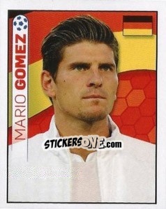 Sticker Mario Gómez - England 2012 n. 237 - Topps