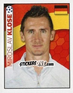 Sticker Miroslav Klose - England 2012 - Topps