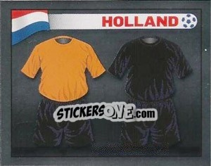 Sticker Holland Kits - England 2012 - Topps