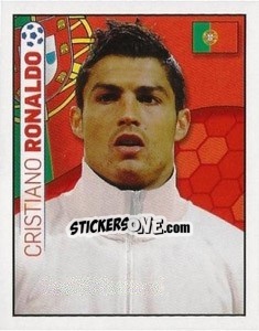 Sticker Cristiano Ronaldo - England 2012 - Topps