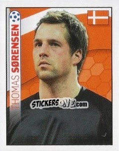 Sticker Thomas Sørensen - England 2012 - Topps