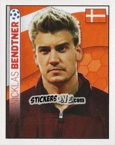 Sticker Nicklas Bendtner - England 2012 n. 250 - Topps