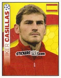 Cromo Iker Casillas