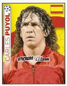 Sticker Carles Puyol - England 2012 n. 254 - Topps