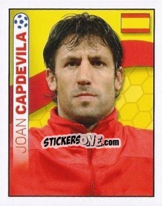 Sticker Joan Capdevila - England 2012 n. 256 - Topps