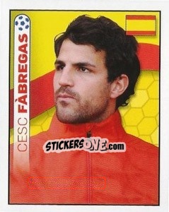 Sticker Cesc Fàbregas - England 2012 - Topps