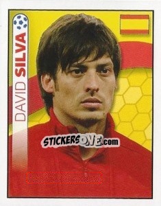 Sticker David Silva - England 2012 n. 262 - Topps