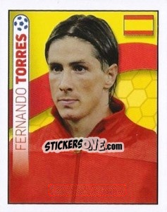 Sticker Fernando Torres - England 2012 n. 264 - Topps