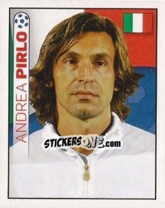 Sticker Andrea Pirlo - England 2012 n. 266 - Topps