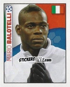 Sticker Mario Balotelli - England 2012 - Topps