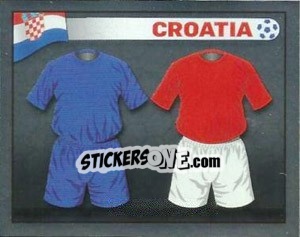 Sticker Croatia Kits - England 2012 n. 271 - Topps