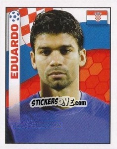 Sticker Eduardo da Silva - England 2012 - Topps