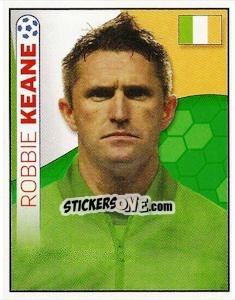 Sticker Robbie Keane - England 2012 - Topps