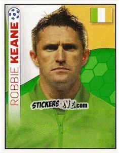 Sticker Robbie Keane - England 2012 n. 276 - Topps