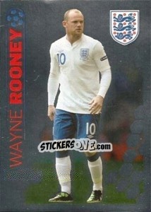 Sticker Star Player: Wayne Rooney - England 2012 n. 278 - Topps