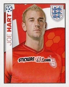 Cromo Joe Hart - England 2012 - Topps