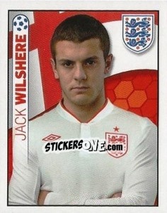 Cromo Jack Wilshere - England 2012 - Topps