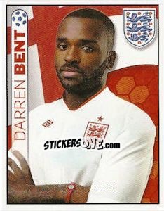 Sticker Darren Bent - England 2012 n. 289 - Topps