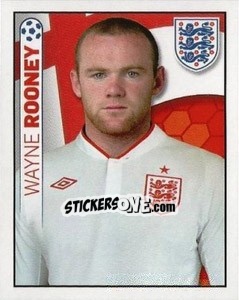 Sticker Wayne Rooney - England 2012 n. 290 - Topps