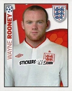 Cromo Wayne Rooney - England 2012 - Topps