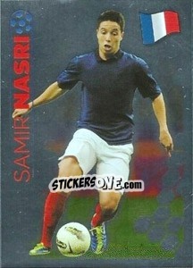 Sticker Star Player: Samir Nasri - England 2012 - Topps